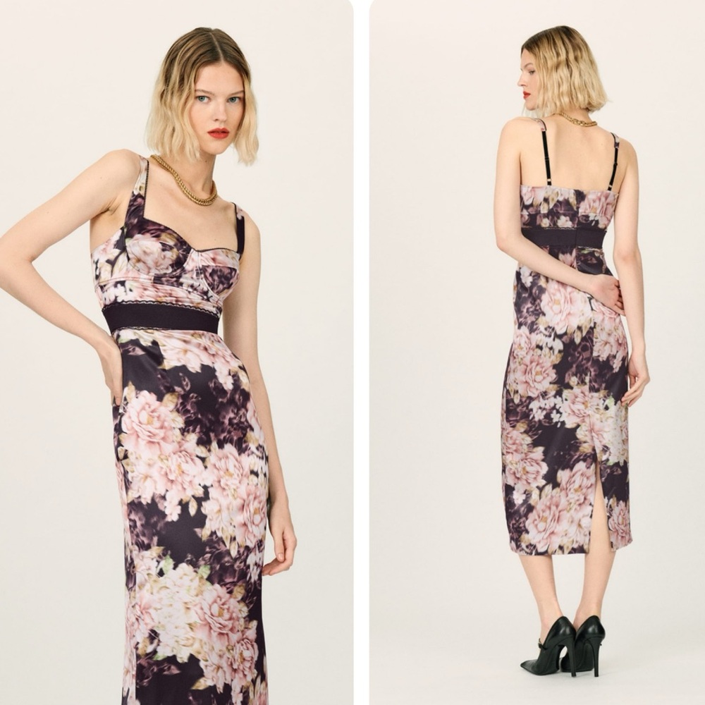 Reformation Aberdeem Dress in Fey